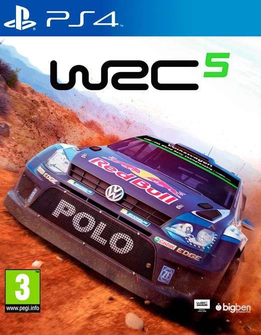 WRC 5: FIA World Rally Championship (PS4)(Pwned) - Bigben Interactive 90G