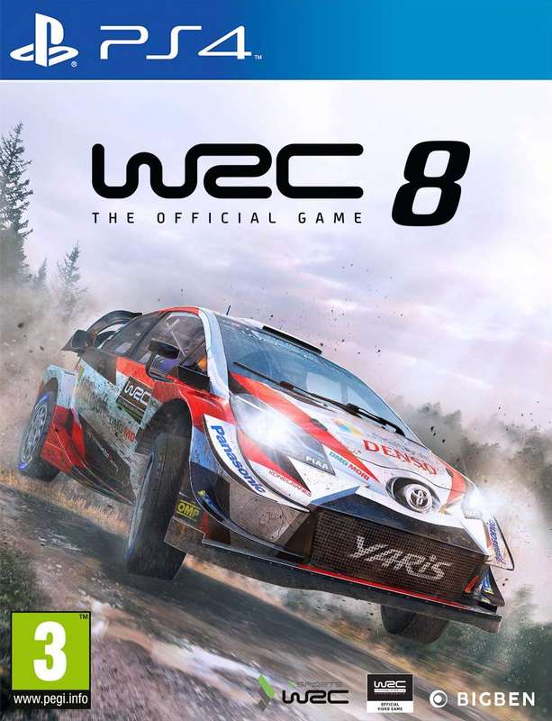 WRC 8: FIA World Rally Championship (PS4)(New) - Bigben Interactive 90G