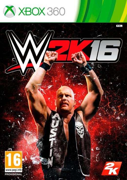 WWE 2K16 (Xbox 360)(Pwned) - 2K Sports 130G