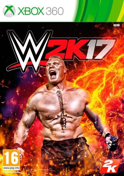 WWE 2K17 (Xbox 360)(Pwned) - 2K Sports 130G