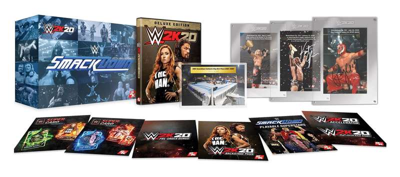 WWE 2K20 - SmackDown! 20th Anniversary Collector's Edition (Xbox One)(New) - 2K Sports 2500G