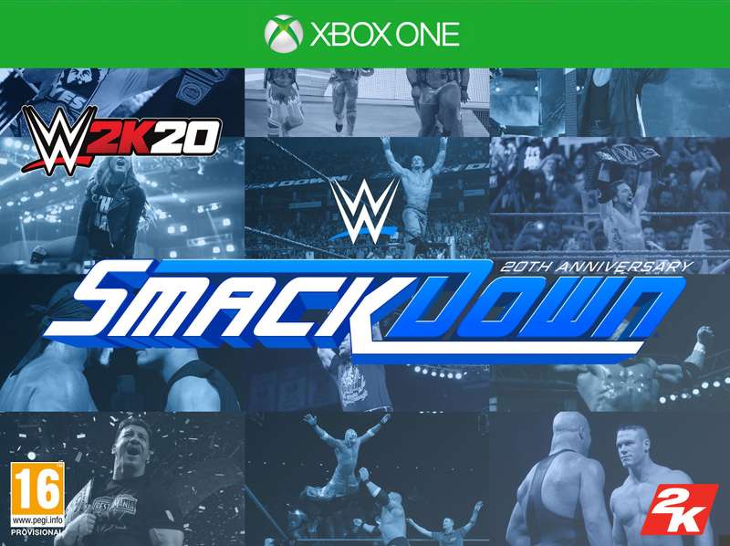 WWE 2K20 - SmackDown! 20th Anniversary Collector's Edition (Xbox One)(New) - 2K Sports 2500G