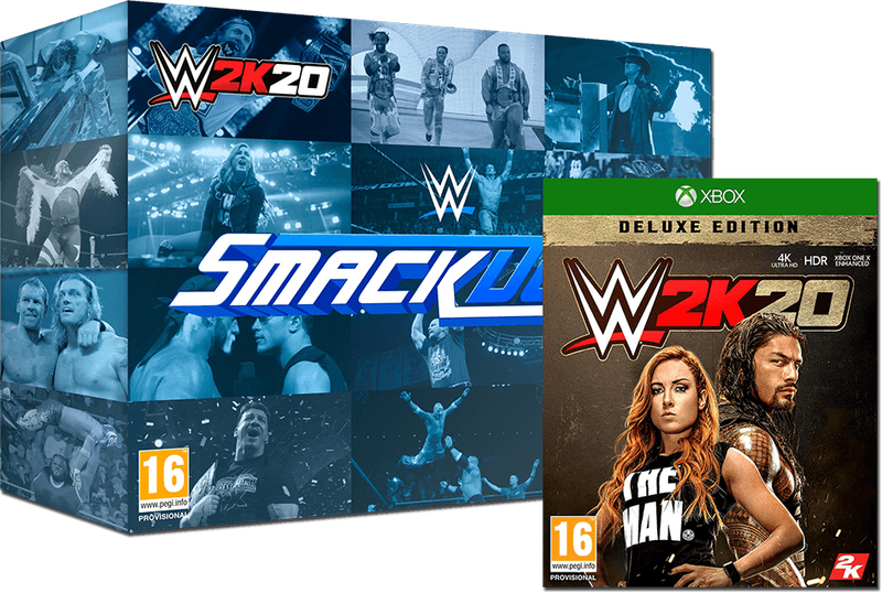 WWE 2K20 - SmackDown! 20th Anniversary Collector's Edition (Xbox One)(New) - 2K Sports 2500G