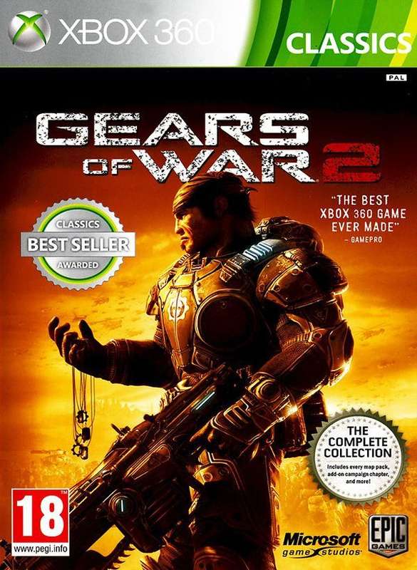 Gears of War 2: The Complete Collection - Classics (Xbox 360)(Pwned) - Microsoft / Xbox Game