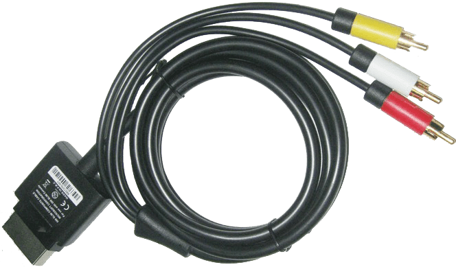 Xbox 360 Composite AV to RCA Cable (Xbox 360)(Pwned) - Various 100G
