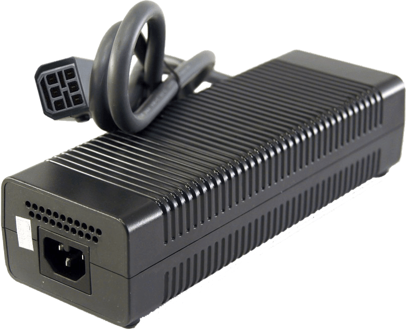 Xbox 360 Phat Power Supply Unit / AC Adapter - Type 1 - Generic (PSU)(Xbox 360)(Pwned) - Various