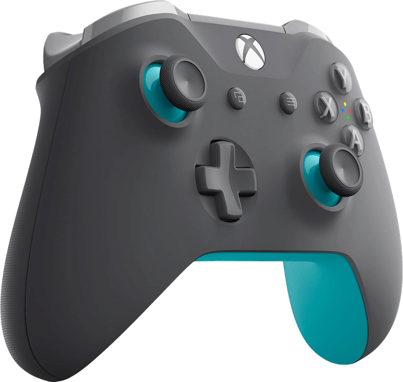 Wireless Controller v2 - Grey + Blue (Xbox One)(Pwned) - Microsoft / Xbox Game Studios 600G