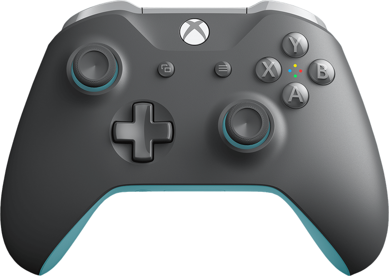 Wireless Controller v2 - Grey + Blue (Xbox One)(Pwned) - Microsoft / Xbox Game Studios 600G