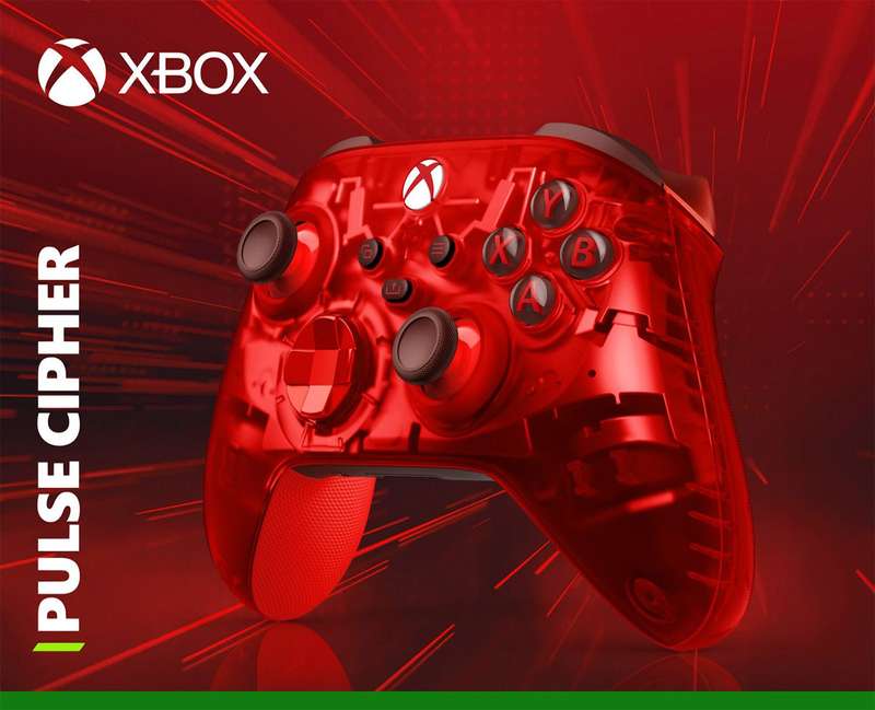 Xbox Wireless Controller - Pulse Cipher Special Edition (Xbox Series)(New) - Microsoft / Xbox Game