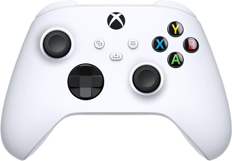 Xbox Wireless Controller - Robot White (Xbox Series)(New) - Microsoft / Xbox Game Studios 1000G