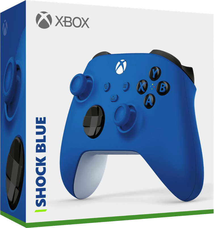 Xbox Wireless Controller - Shock Blue (Xbox Series)(New) - Microsoft / Xbox Game Studios 1000G