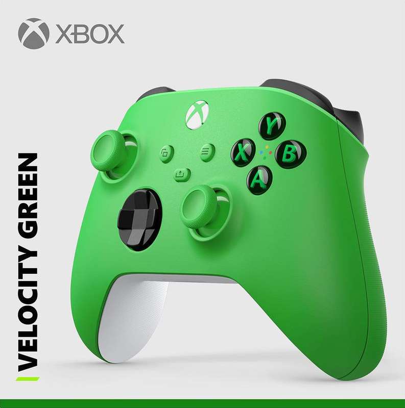 Xbox Wireless Controller - Velocity Green (Xbox Series)(New) - Microsoft / Xbox Game Studios 1000G