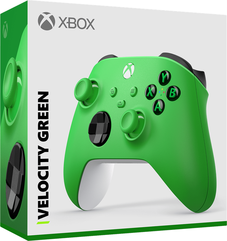 Xbox Wireless Controller - Velocity Green (Xbox Series)(New) - Microsoft / Xbox Game Studios 1000G
