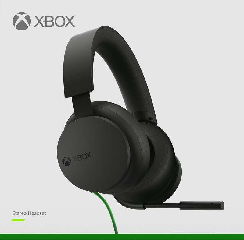 Xbox Stereo Headset - Black (Xbox Series)(New) - Microsoft / Xbox Game Studios 1500G