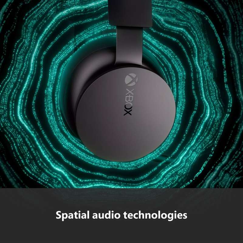 Xbox Wireless Headset v2 - Black (Xbox Series)(New) - Microsoft / Xbox Game Studios 1500G