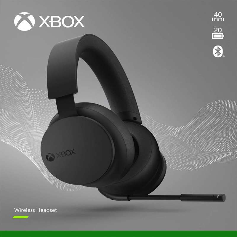 Xbox Wireless Headset v2 - Black (Xbox Series)(New) - Microsoft / Xbox Game Studios 1500G