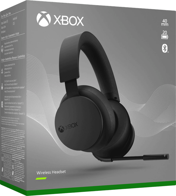 Xbox Wireless Headset v2 - Black (Xbox Series)(New) - Microsoft / Xbox Game Studios 1500G