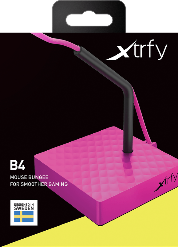 Xtrfy B4 Mouse Bungee - Pink (PC)(New) - XTRFY 300G