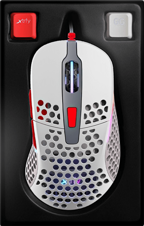 Xtrfy M4 RGB Ultra-Light Gaming Mouse - Retro Edition (PC)(New) - XTRFY 600G