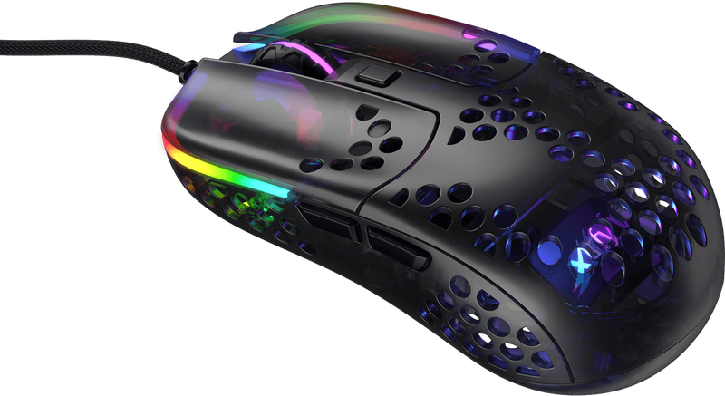 Xtrfy MZ1 Zy's Rail RGB Ultra-Light Gaming Mouse - Black (PC)(New) - XTRFY 600G