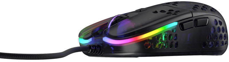 Xtrfy MZ1 Zy's Rail RGB Ultra-Light Gaming Mouse - Black (PC)(New) - XTRFY 600G