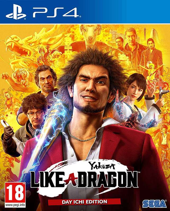 Yakuza: Like a Dragon - Day Ichi Steelbook Edition (PS4)(New) - SEGA 200G