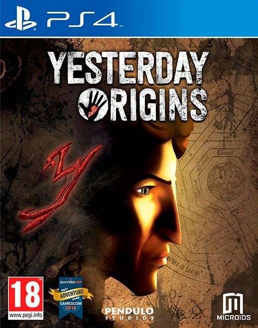 Yesterday Origins (PS4)(New) - Microids 90G