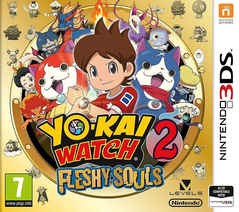 Yo-Kai Watch 2: Fleshy Souls (3DS)(New) - Nintendo 110G