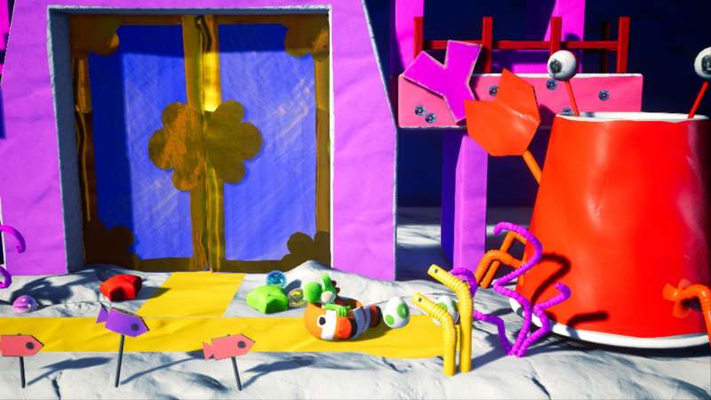 Yoshi's Crafted World (NS / Switch)(New) - Nintendo 100G
