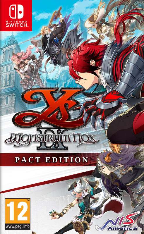 Ys IX: Monstrum Nox - Pact Edition (NS / Switch)(New) - NIS America / Europe 100G