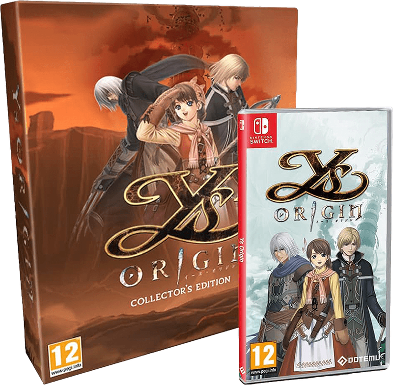 Ys: Origin - Collector's Edition (NS / Switch)(New) - Clear River Games 1500G