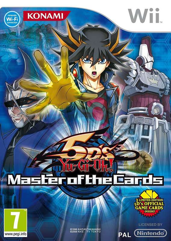Yu-Gi-Oh! 5D's: Master of the Cards (Wii)(Pwned) - Konami 130G