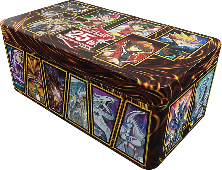 Yu-Gi-Oh! TCG: 25th Anniversary Tin - Dueling Heroes (New) - Konami 400G