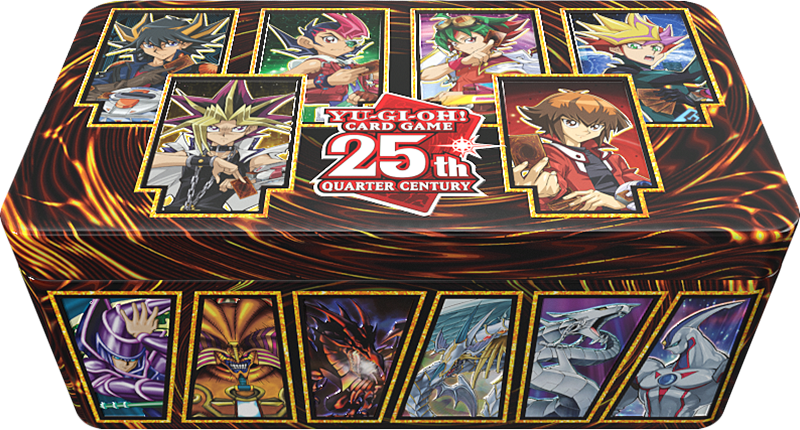 Yu-Gi-Oh! TCG: 25th Anniversary Tin - Dueling Heroes (New) - Konami 400G