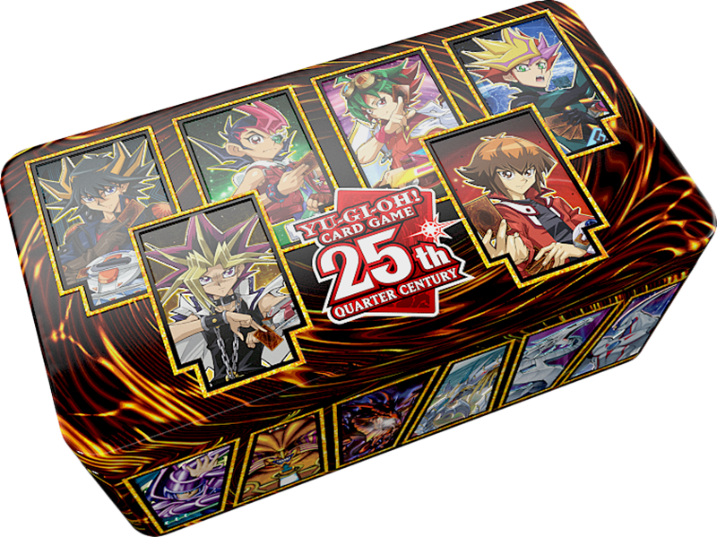 Yu-Gi-Oh! TCG: 25th Anniversary Tin - Dueling Heroes (New) - Konami 400G