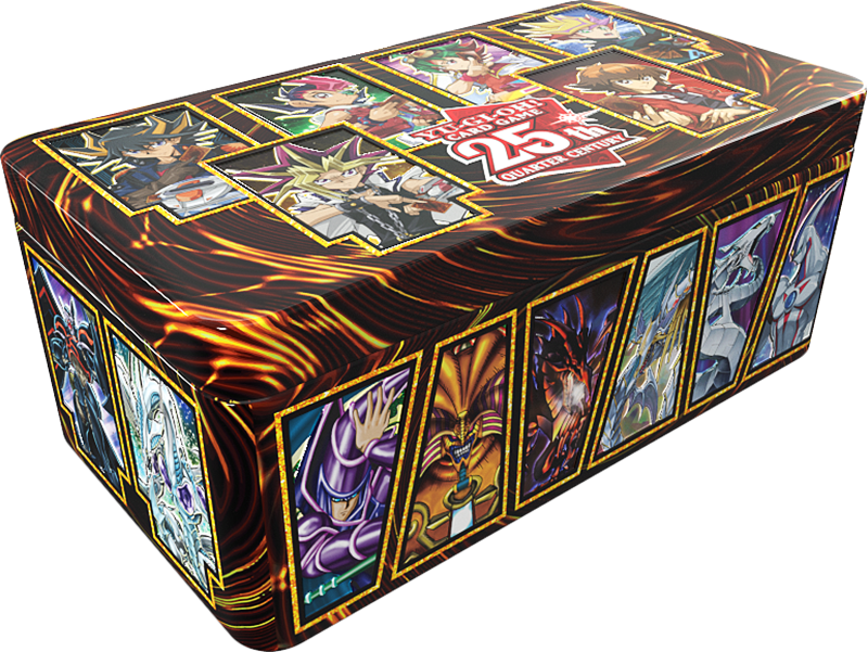 Yu-Gi-Oh! TCG: 25th Anniversary Tin - Dueling Heroes (New) - Konami 400G