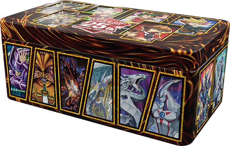 Yu-Gi-Oh! TCG: 25th Anniversary Tin - Dueling Heroes (New) - Konami 400G