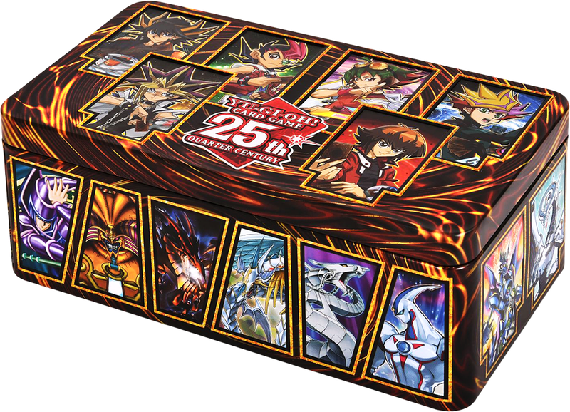 Yu-Gi-Oh! TCG: 25th Anniversary Tin - Dueling Heroes (New) - Konami 400G
