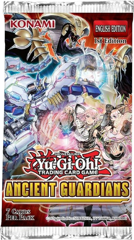 Yu-Gi-Oh! TCG: Ancient Guardians Booster Pack (New) - Konami 50G