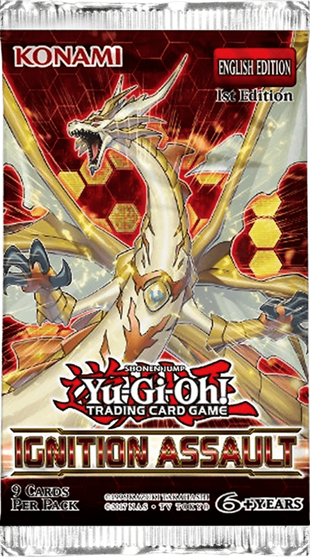 Yu-Gi-Oh! TCG: Ignition Assault Booster Pack (New) - Konami 50G