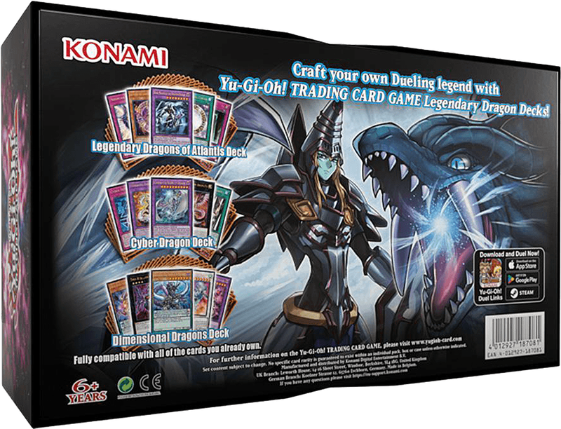 Yu-Gi-Oh! TCG: Legendary Dragon Decks - Unlimited Edition (New) - Konami 800G