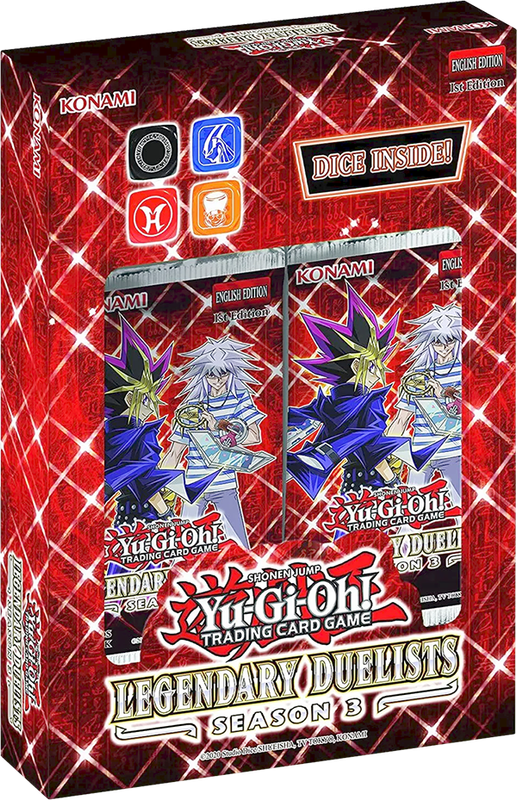 Yu-Gi-Oh! TCG: Legendary Duelists - Season 3 Booster Box (New) - Konami 150G