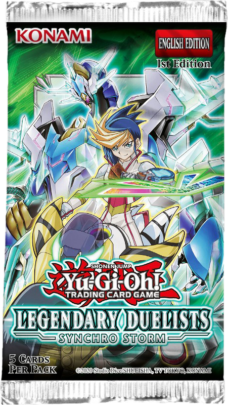 Yu-Gi-Oh! TCG: Legendary Duelists: Synchro Storm Booster Pack (New) - Konami 50G