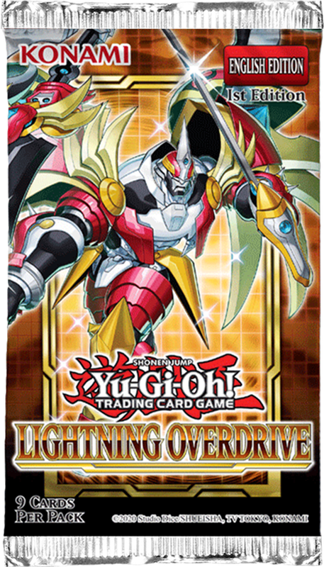 Yu-Gi-Oh! TCG: Lightning Overdrive Booster Pack (New) - Konami 50G