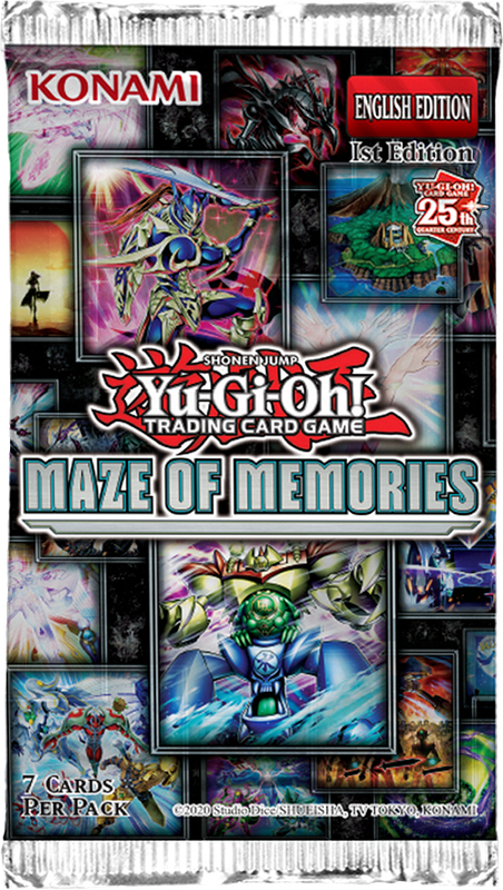 Yu-Gi-Oh! TCG: Maze of Memories Booster Pack (New) - Konami 50G