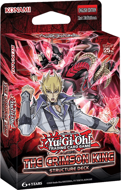 Yu-Gi-Oh! TCG: Structure Deck - The Crimson King (New) - Konami 150G