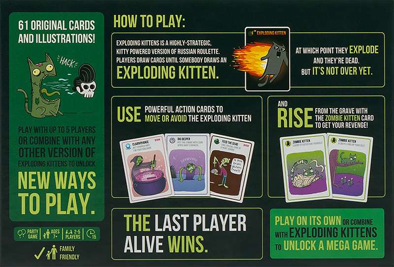 Zombie Kittens (New) - The Oatmeal 400G