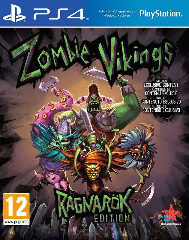 Zombie Vikings: Ragnarok Edition (PS4)(Pwned) - Rising Star Games 90G