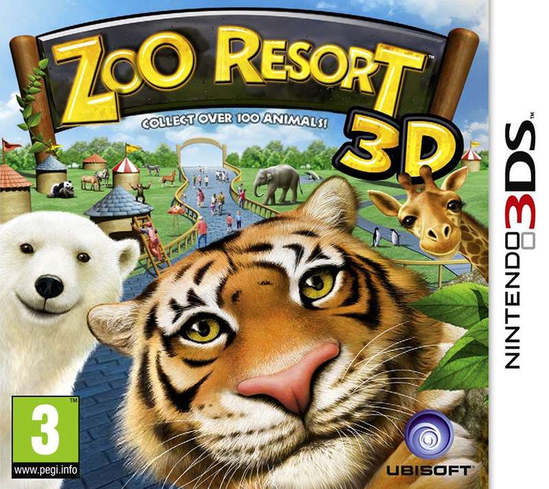 Zoo Resort 3D (3DS)(Pwned) - Ubisoft 110G