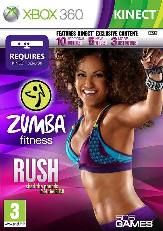 Zumba Fitness: Rush (Xbox 360)(Pwned) - 505 Games 130G
